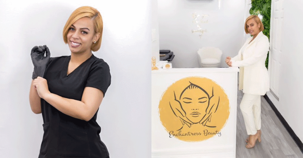 CV graduate and owner of Enchantress Beauty Spa